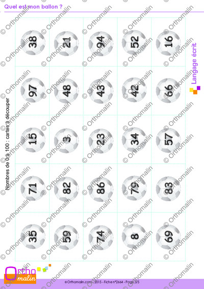 Page 5 de la fiche