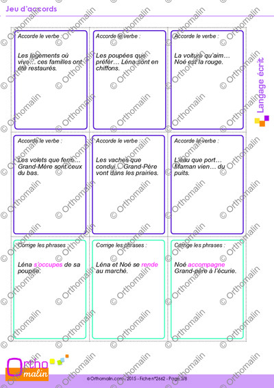 Page 5 de la fiche