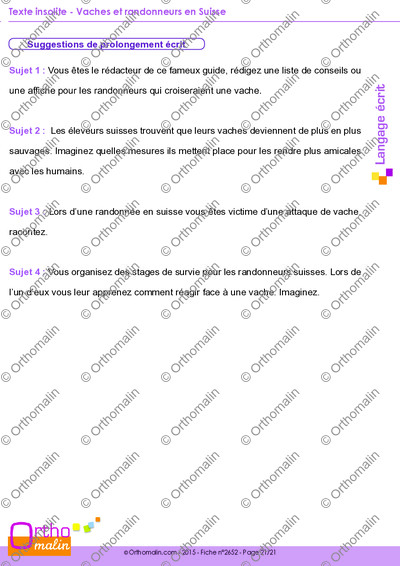 Page 21 de la fiche