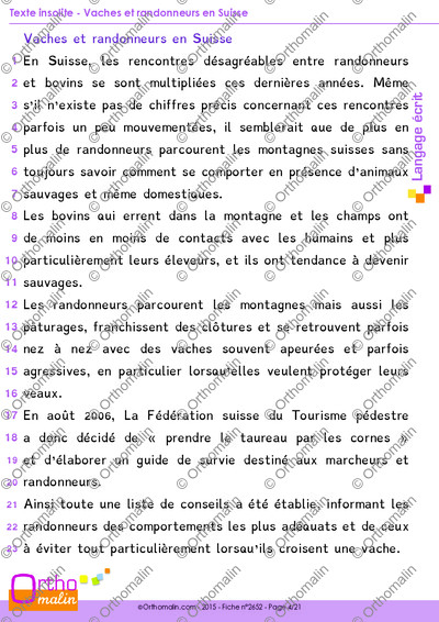Page 4 de la fiche