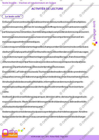 Page 6 de la fiche