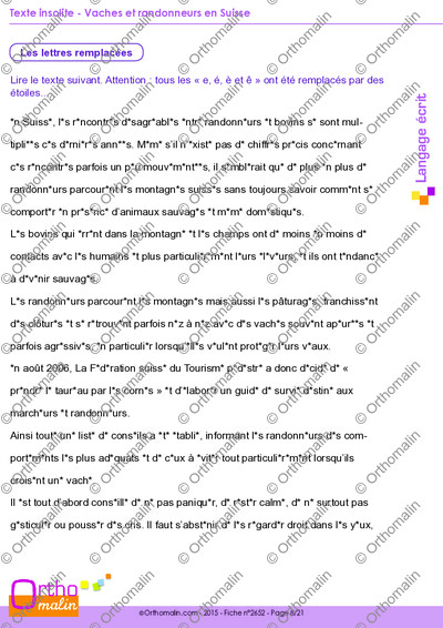 Page 8 de la fiche