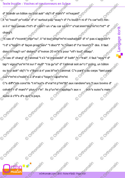 Page 9 de la fiche