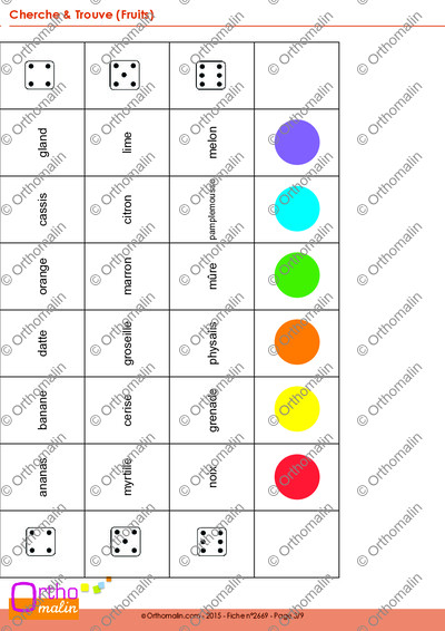 Page 3 de la fiche
