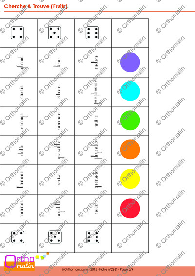 Page 5 de la fiche