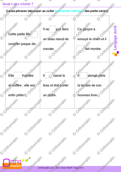 Page 9 de la fiche