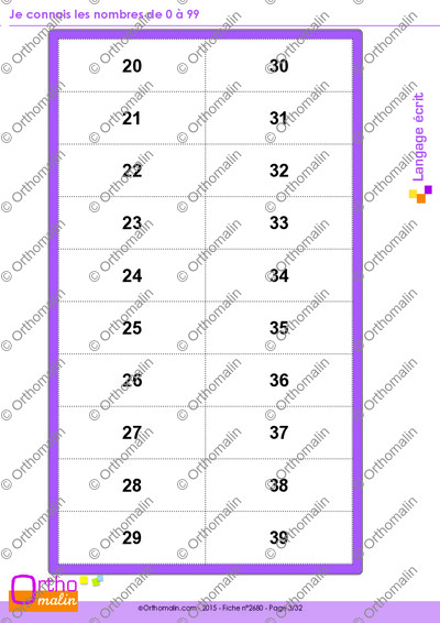 Page 3 de la fiche