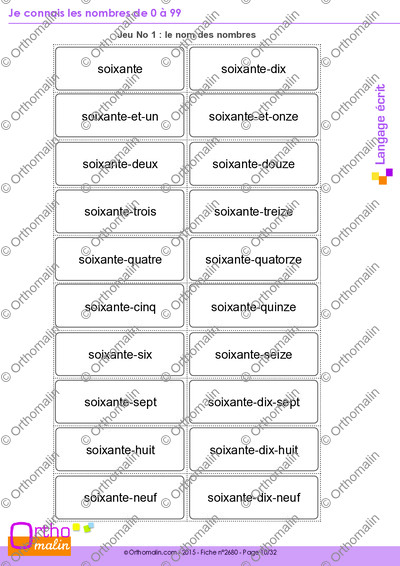 Page 10 de la fiche
