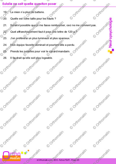 Page 3 de la fiche