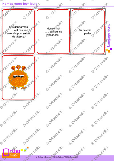 Page 4 de la fiche