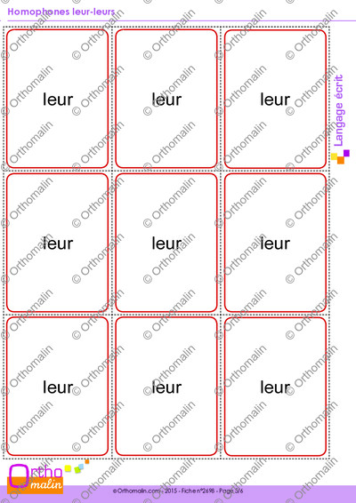 Page 5 de la fiche