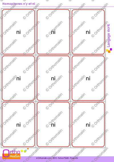 Page 4 de la fiche