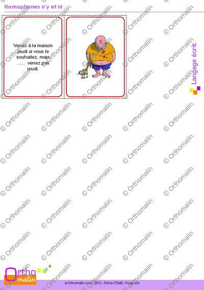 Page 6 de la fiche