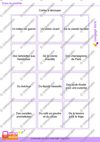 Page 12 de la fiche