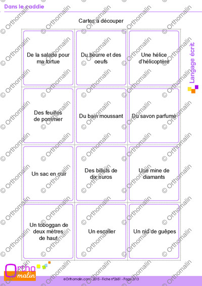 Page 3 de la fiche