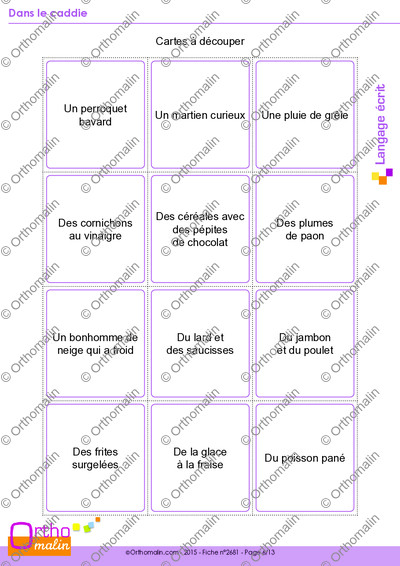 Page 6 de la fiche