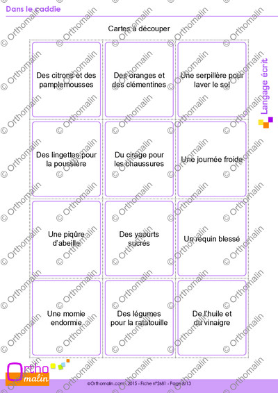 Page 8 de la fiche