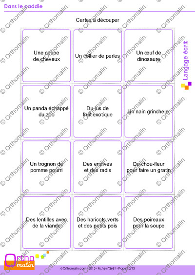 Page 10 de la fiche