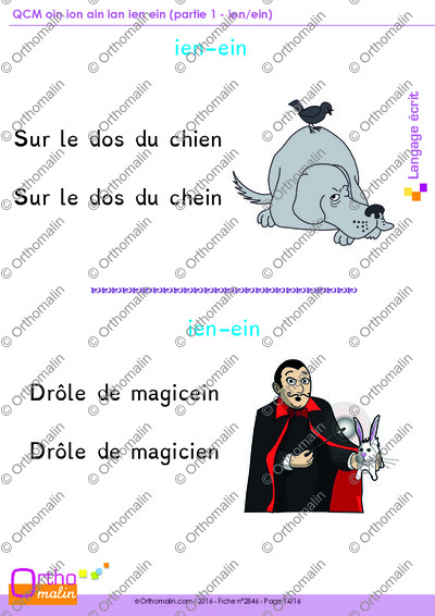 Page 14 de la fiche