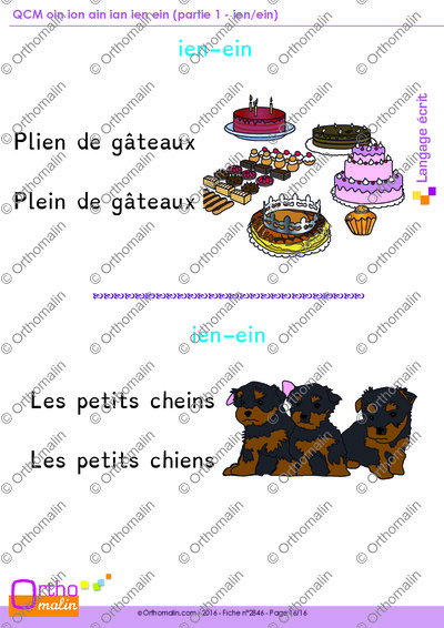 Page 16 de la fiche
