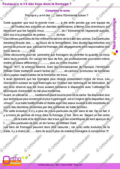 Page 5 de la fiche
