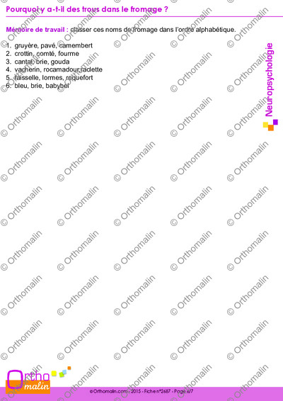 Page 6 de la fiche