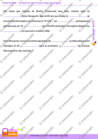 Page 12 de la fiche