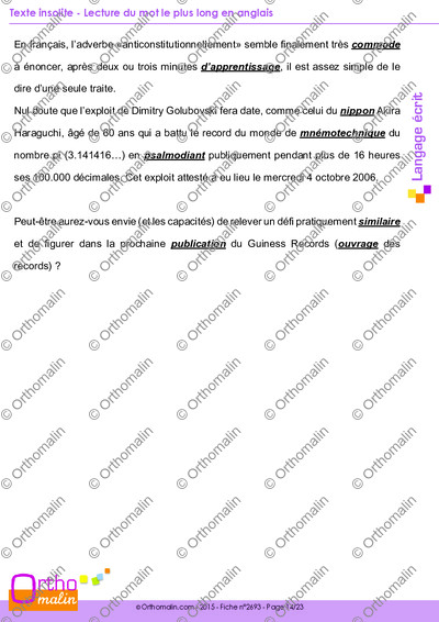 Page 14 de la fiche