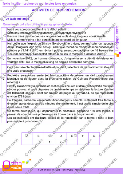 Page 16 de la fiche