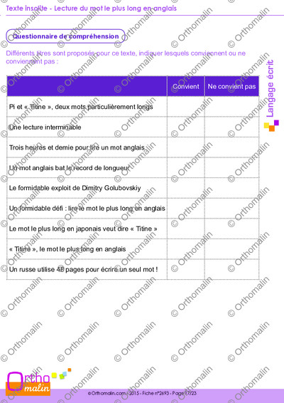 Page 17 de la fiche