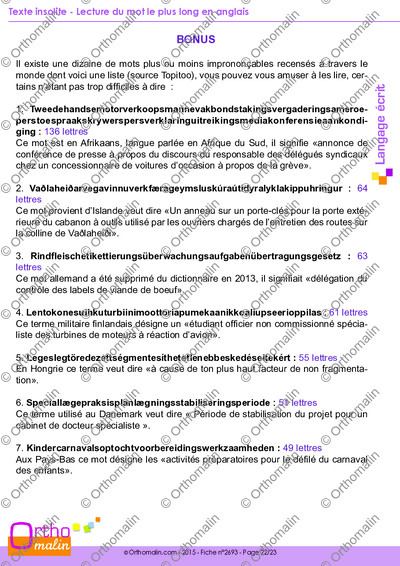 Page 22 de la fiche