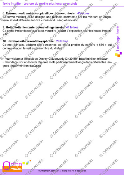 Page 23 de la fiche
