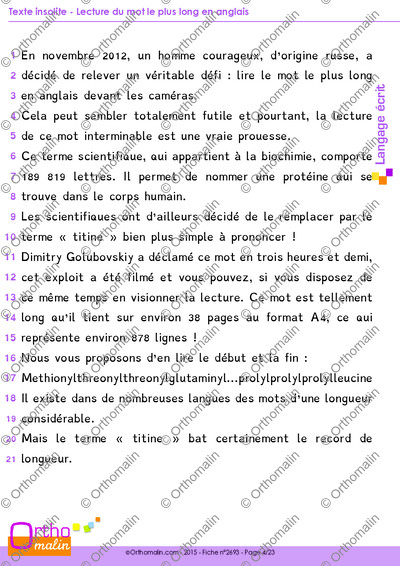 Page 4 de la fiche