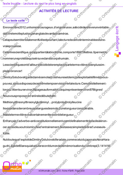Page 6 de la fiche