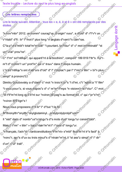 Page 8 de la fiche