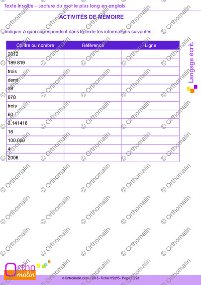 Page 10 de la fiche