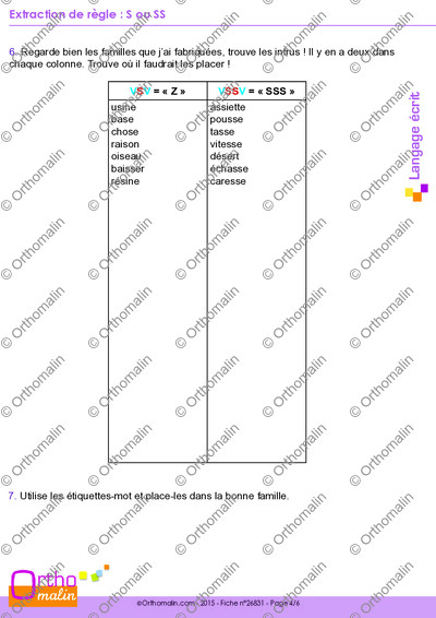 Page 4 de la fiche
