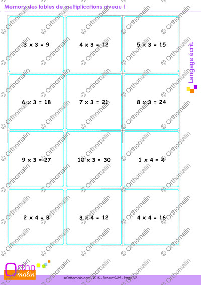 Page 3 de la fiche