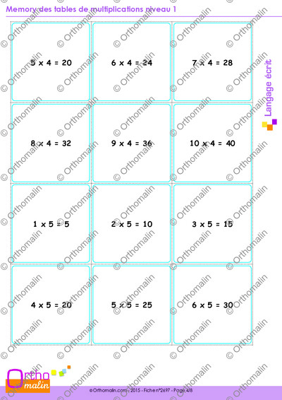Page 4 de la fiche
