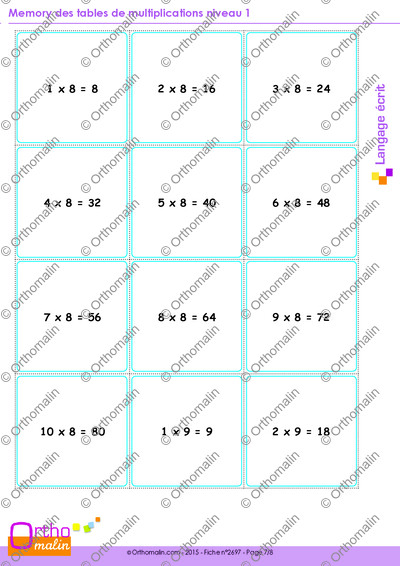 Page 7 de la fiche