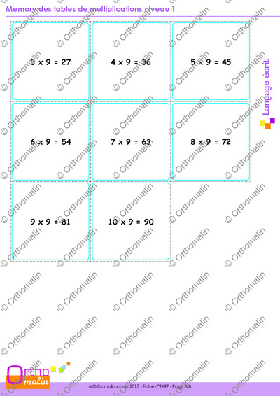 Page 8 de la fiche