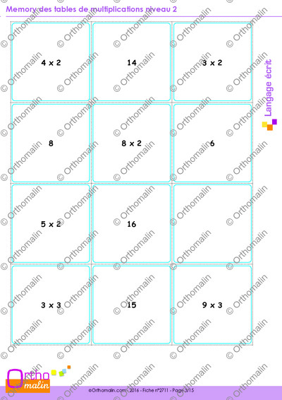 Page 3 de la fiche