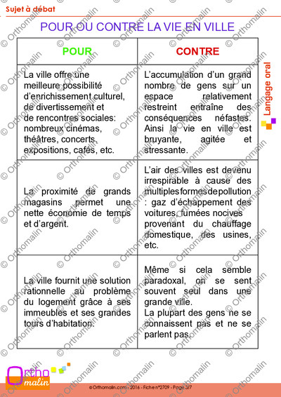 Page 3 de la fiche