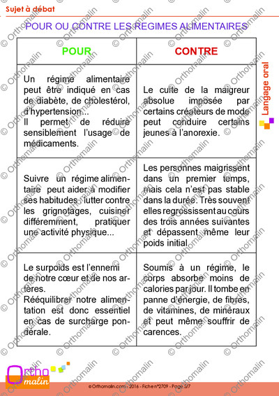 Page 5 de la fiche