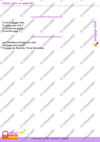 Page 4 de la fiche
