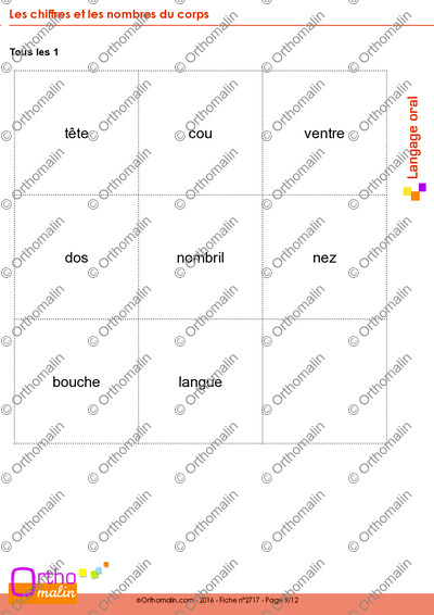 Page 9 de la fiche