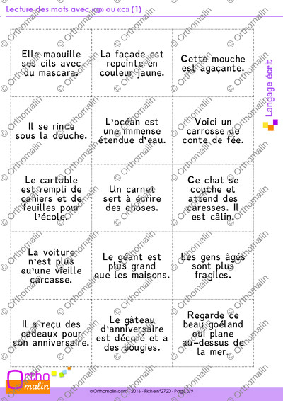 Page 3 de la fiche