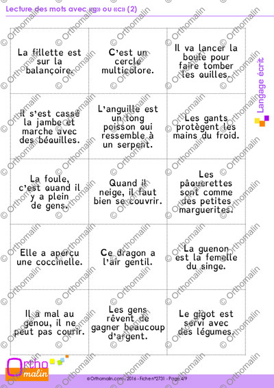 Page 4 de la fiche
