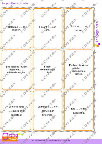 Page 2 de la fiche