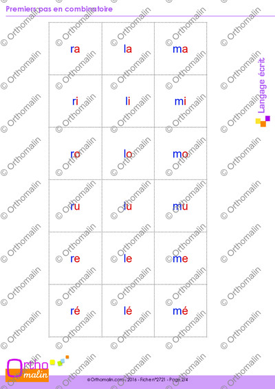 Page 2 de la fiche